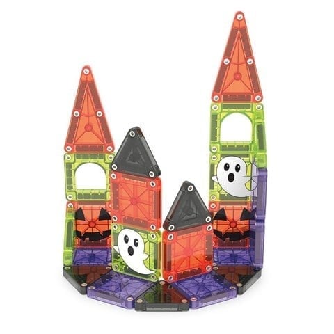 MAGNA-TILES® - Travel Spooky - Micromags Ürkütücü Seyahat Seti - 24 Parça