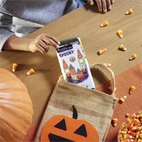 MAGNA-TILES® - Travel Spooky - Micromags Ürkütücü Seyahat Seti - 24 Parça