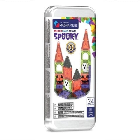 MAGNA-TILES® - Travel Spooky - Micromags Ürkütücü Seyahat Seti - 24 Parça