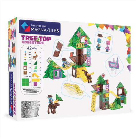 MAGNA-TILES® - Tree Top Adventure Manyetik Bloklar - 42 Parça