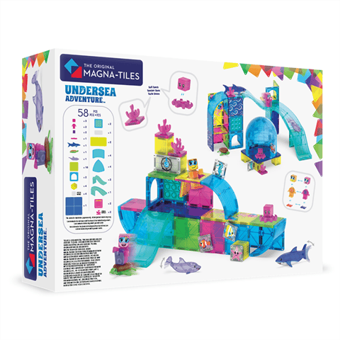 MAGNA-TILES® - Undersea Adventure Manyetik Bloklar - 58 Parça