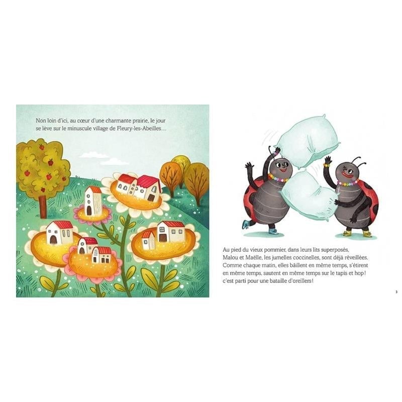 Malou Et Maelle Les Jumelles Coccinelles
