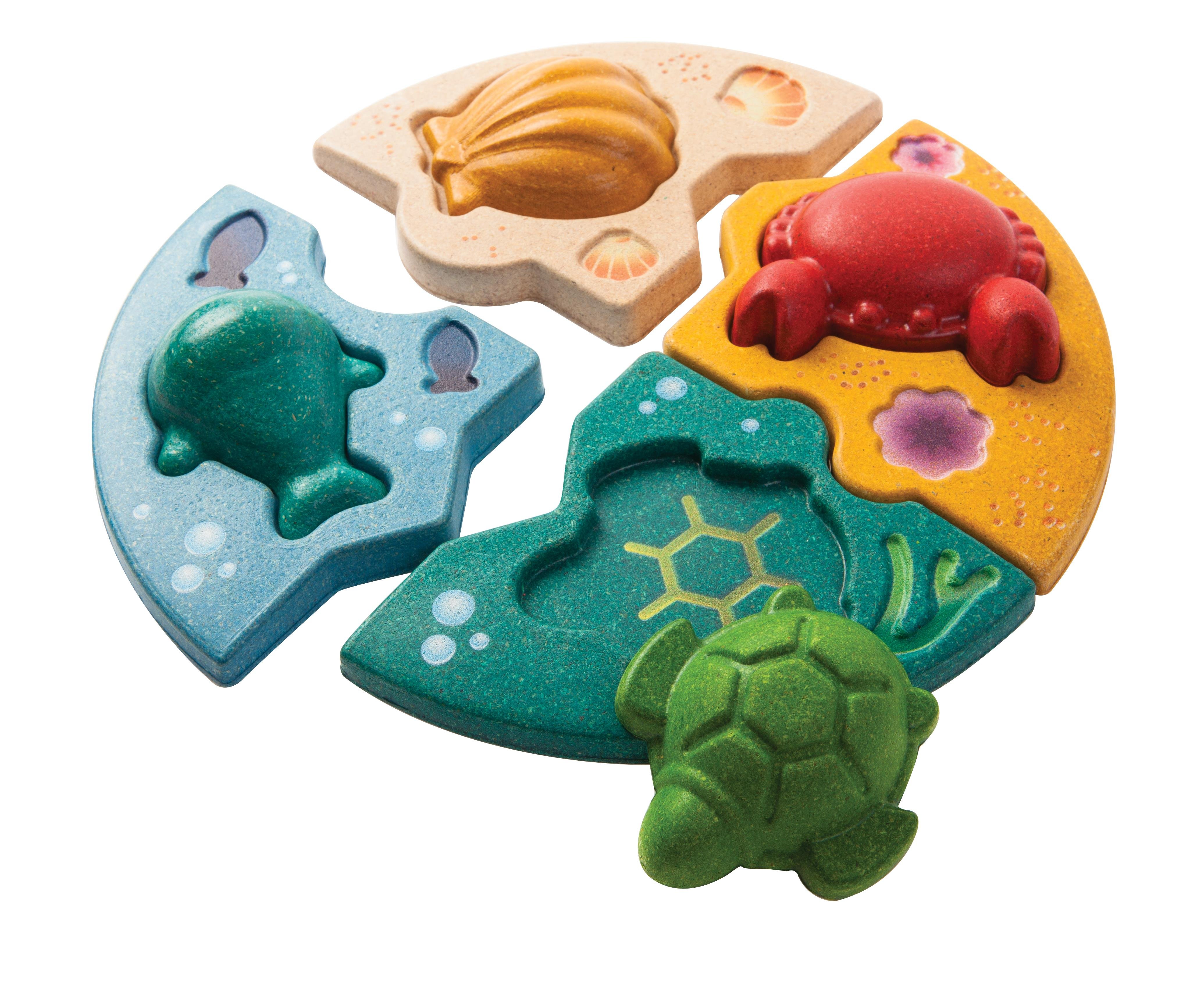 Marina Puzzle Ahşap Oyuncaklar plantoys