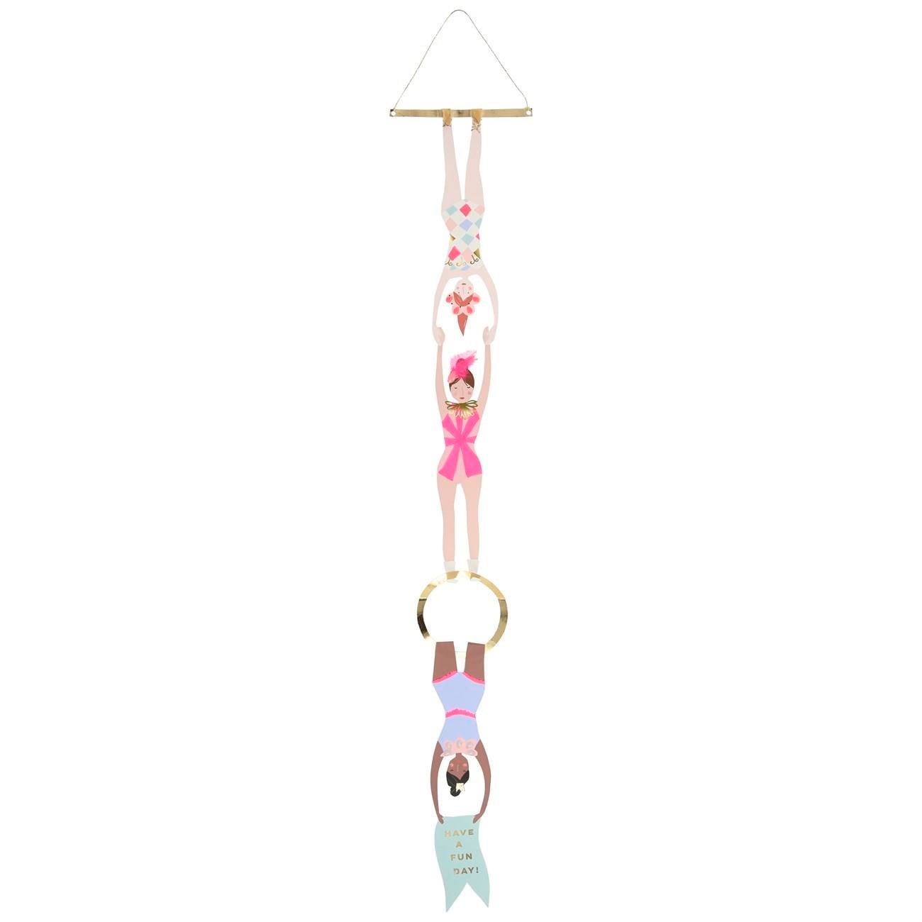 Meri Meri - Acrobats Mobile Card - Akrobat Kart