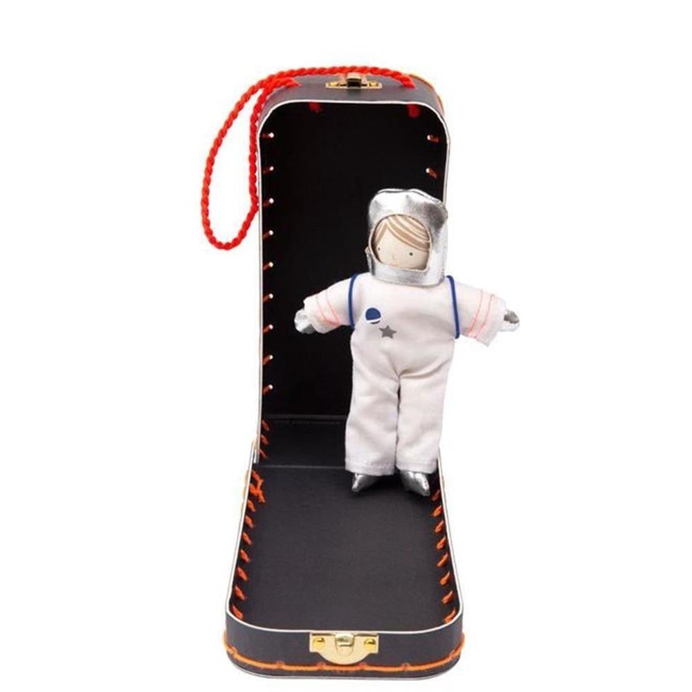 Meri Meri - Astronaut Mini Suitcase Doll - Mini Astronot Oyuncaklı Çanta