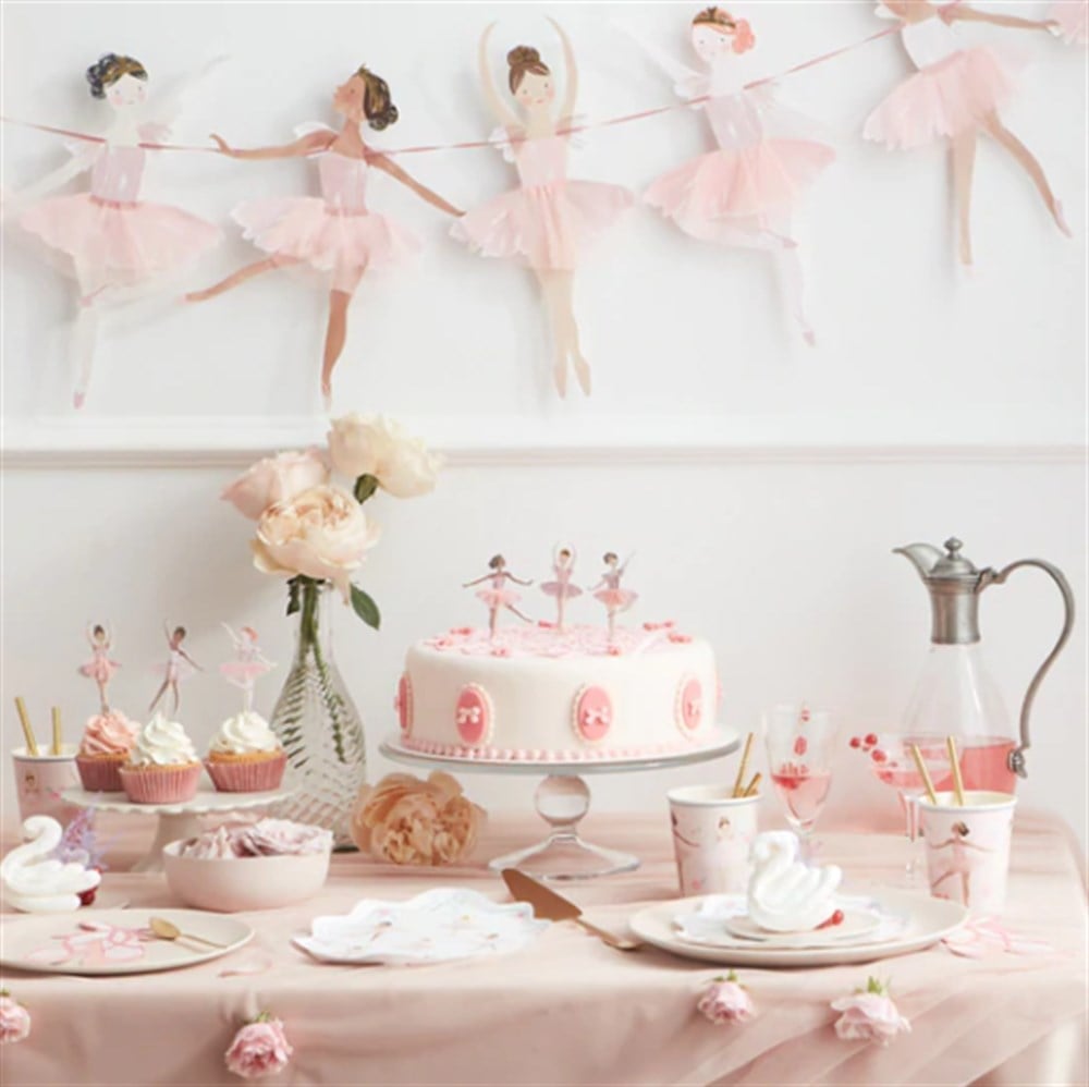 Meri Meri - Ballerina Cupcake Kit - Balerin Cupcake Seti - 24'Lü