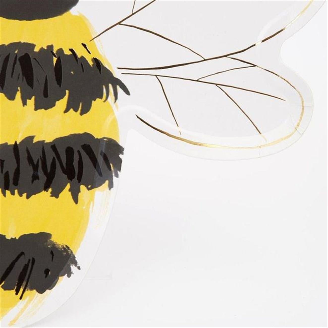 Meri Meri - Bee Plates - Arı Tabak