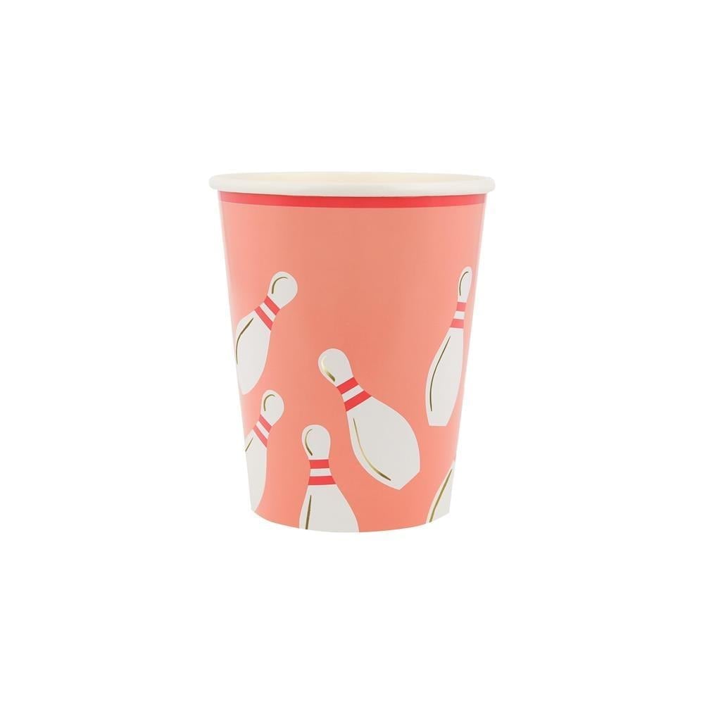 Meri Meri - Bowling Bardaklar - 8 Adet