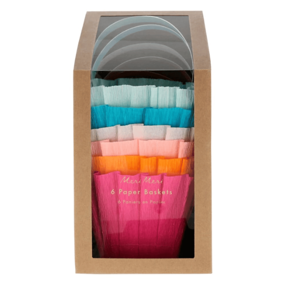 Meri Meri - Bright Baskets - Parlak Sepetler - 6Lı