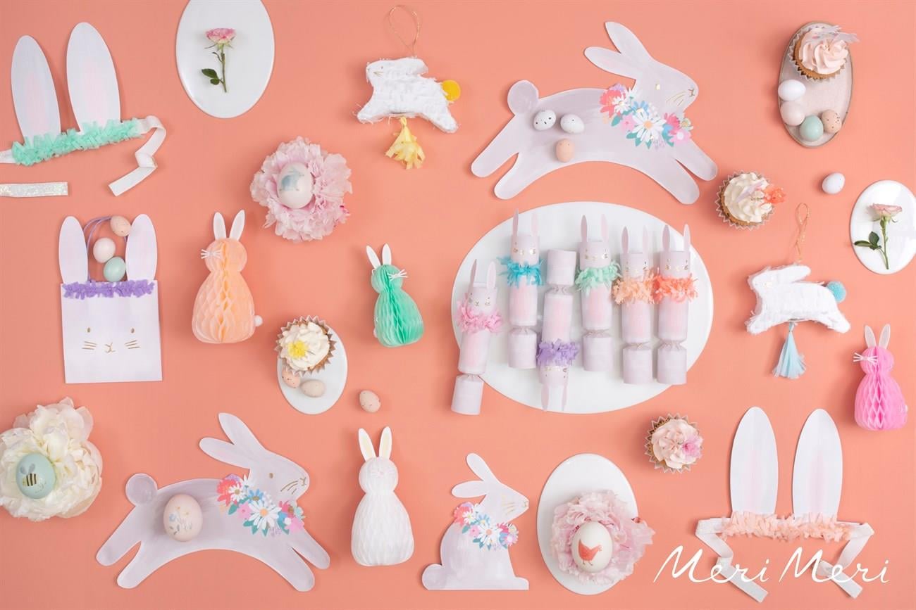 Meri Meri - Bunny Napkin - Tavşan Peçete