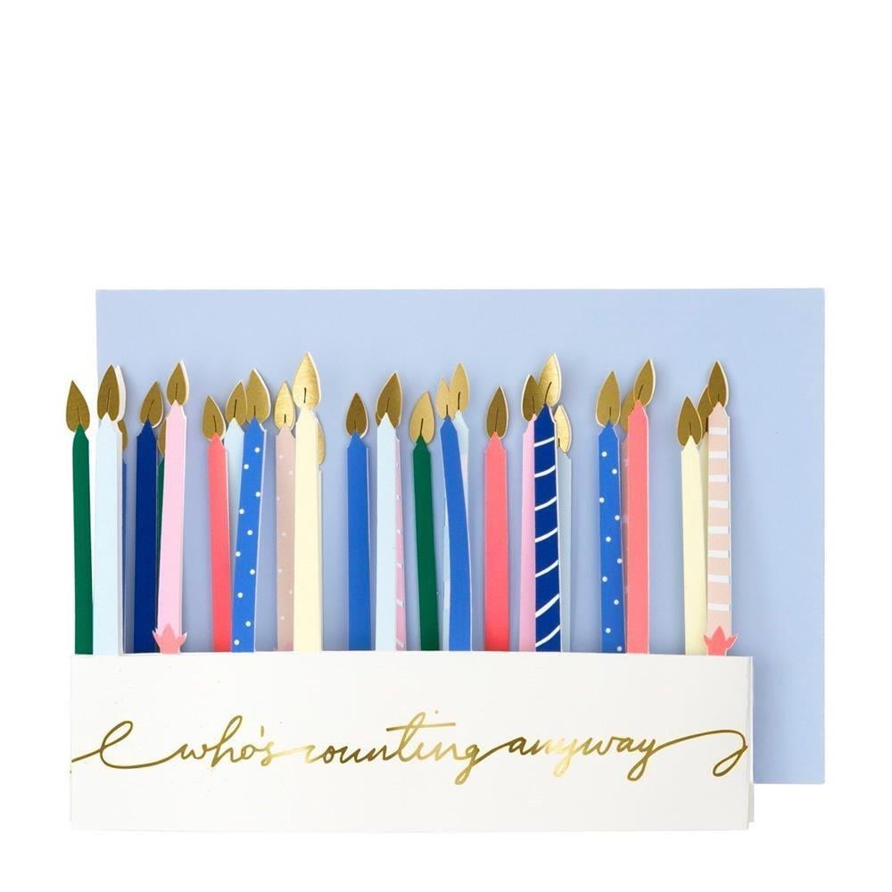 Meri Meri - Candle Card - Mum Tebrik Kartı