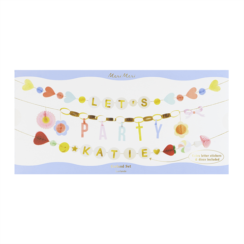 Meri Meri - Charm Party Garland Set - Charm Parti Asılan Süs Seti