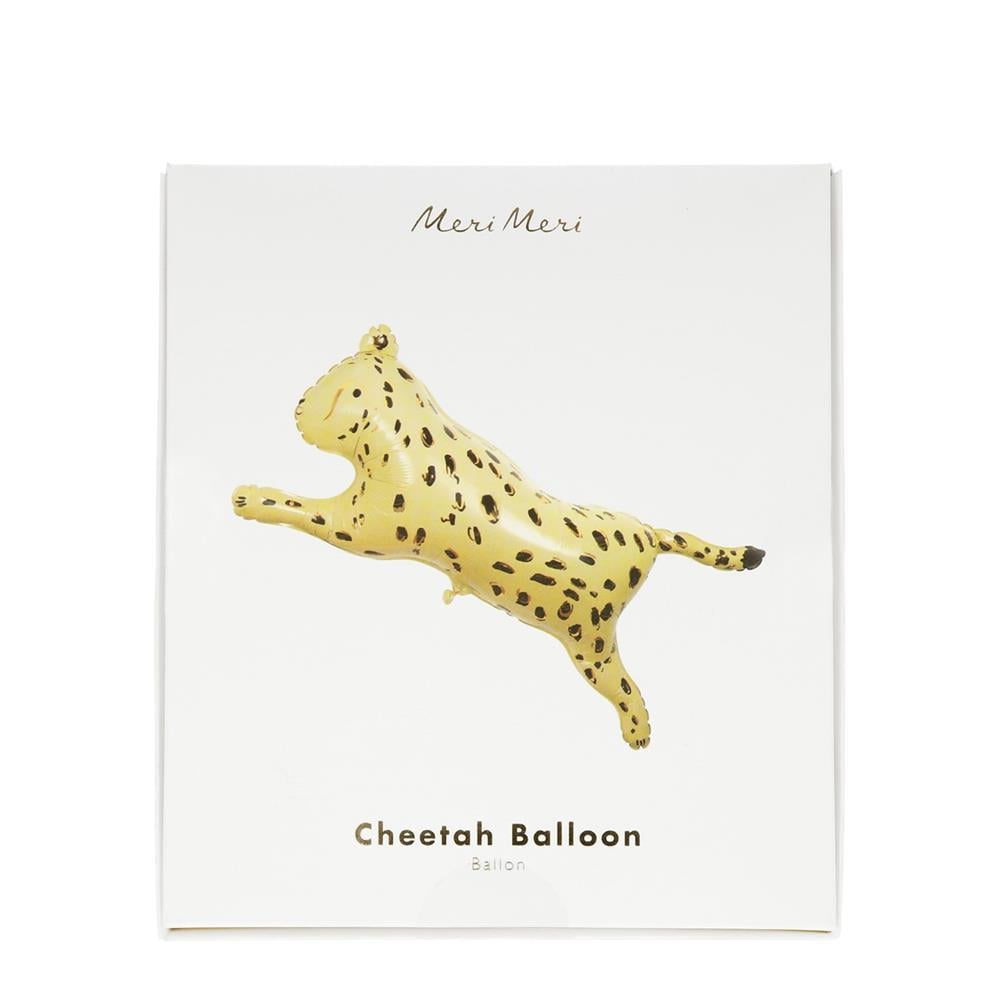 Meri Meri - Cheetah Foil Balloon - Çita Folyo Balon
