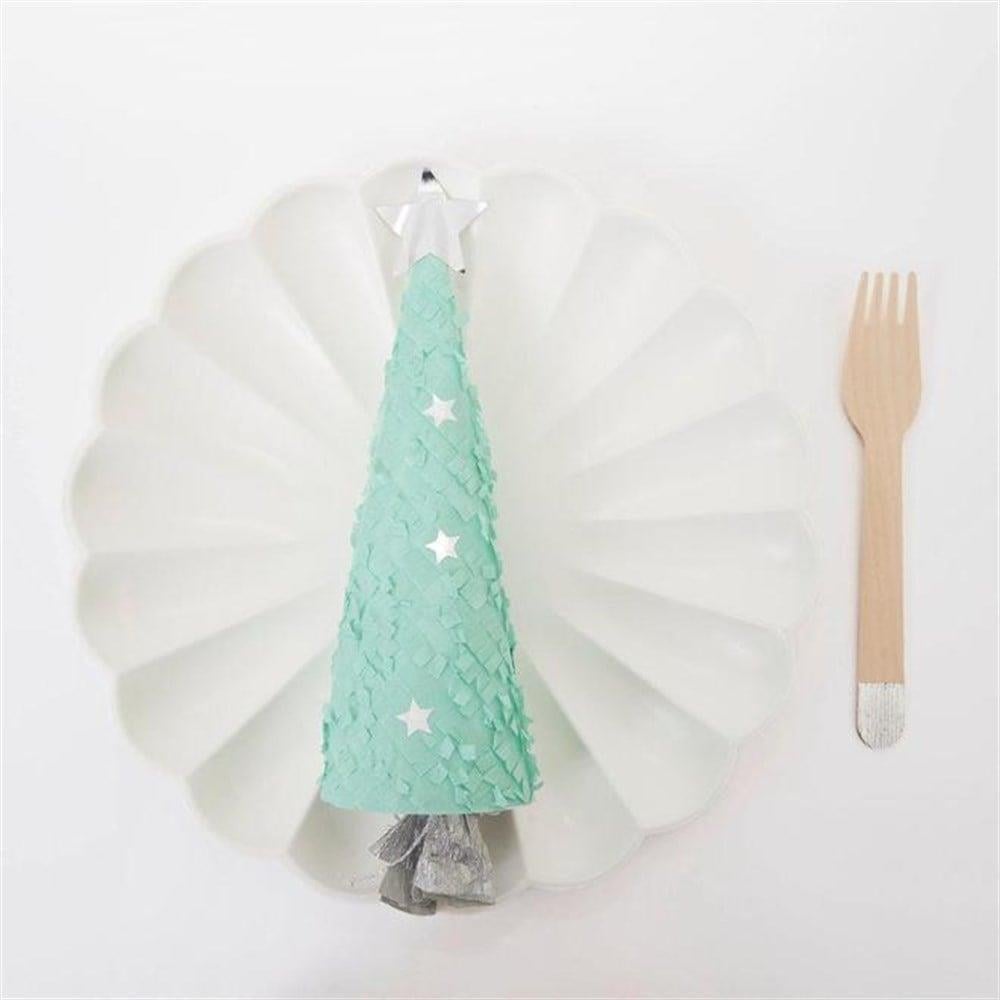 Meri Meri - Christmas Trees Crackers - Yeni Yıl Ağacı Sürprizleri - 6'Lı