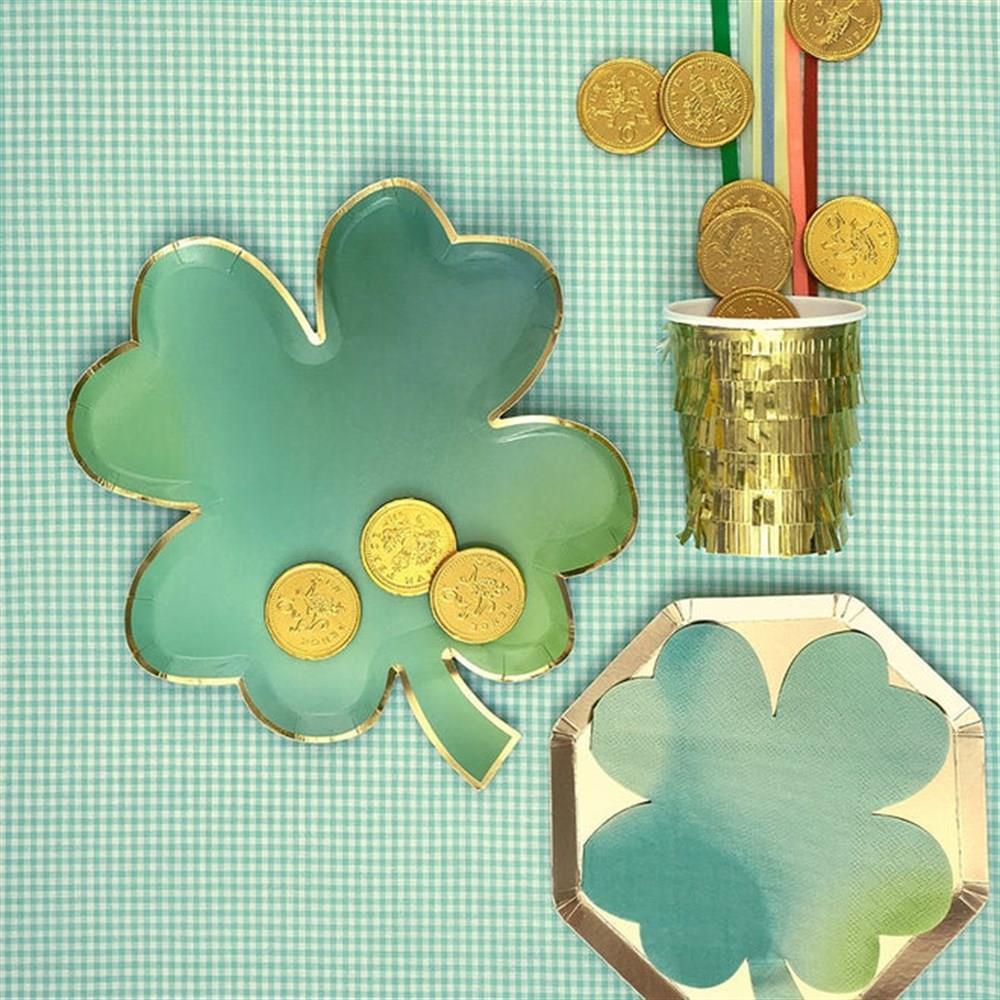 Meri Meri - Clover Leaf Napkins - Yonca Peçeteler - 20'Li