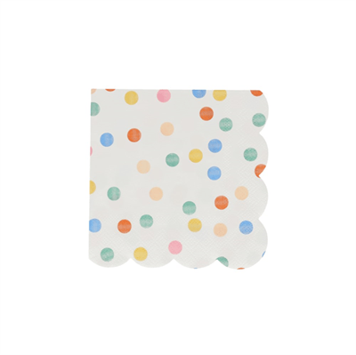 Meri Meri - Colourful Pattern Small Napkins - Renkli Desenler Peçeteler - S - 16'lı