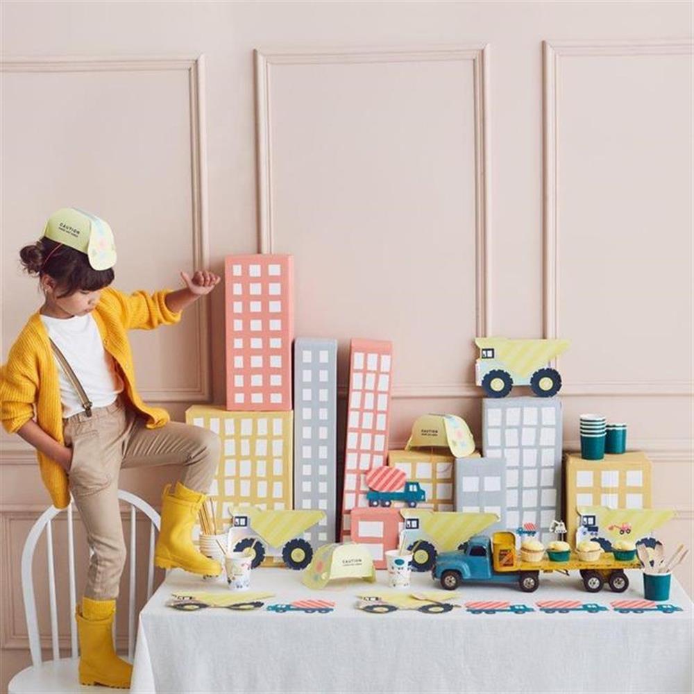 Meri Meri - Construction Party Hat - İnşaat Parti Şapkası