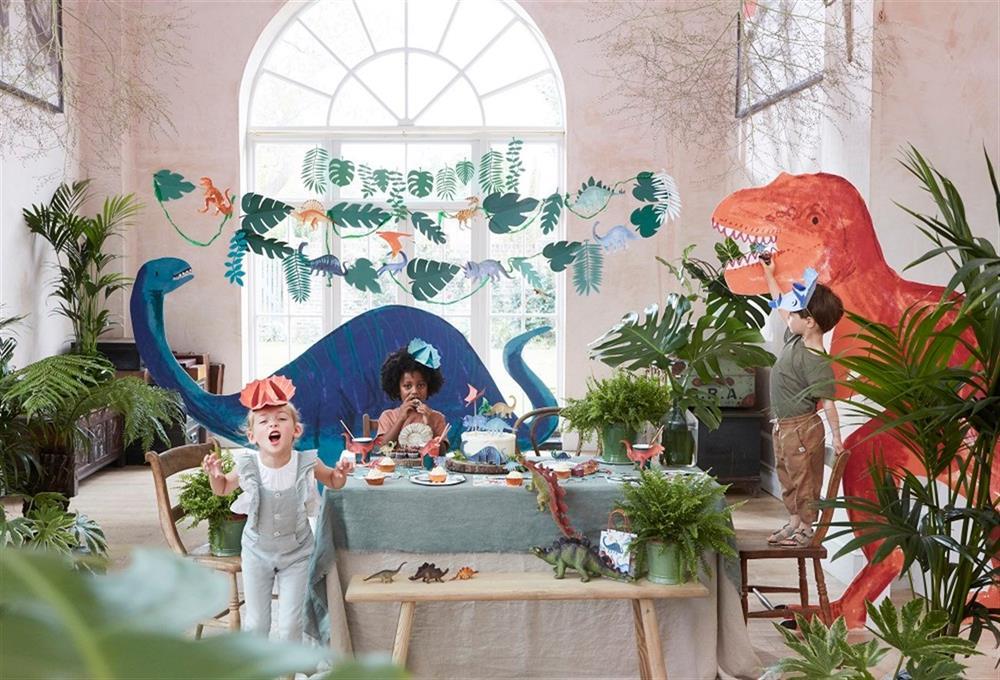 Meri Meri - Dinosaur Party Bags - Dinozor Parti Çantaları