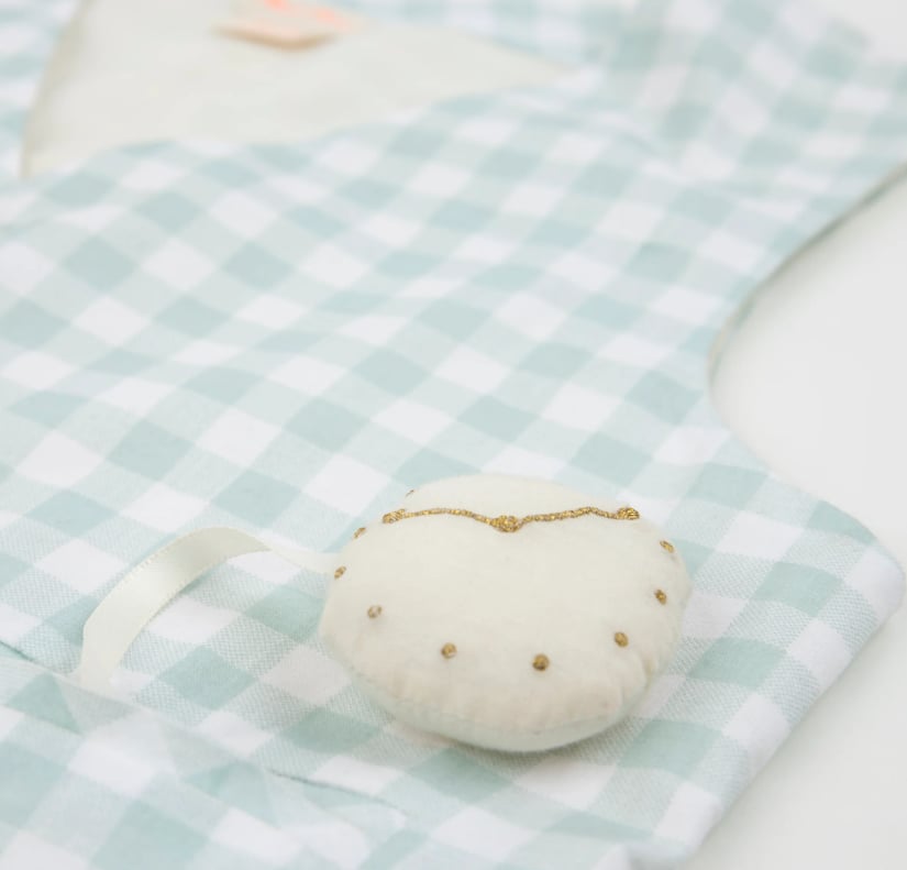 Meri Meri - Ekose Tavşan Kostüm Seti / 3-6 Yaş