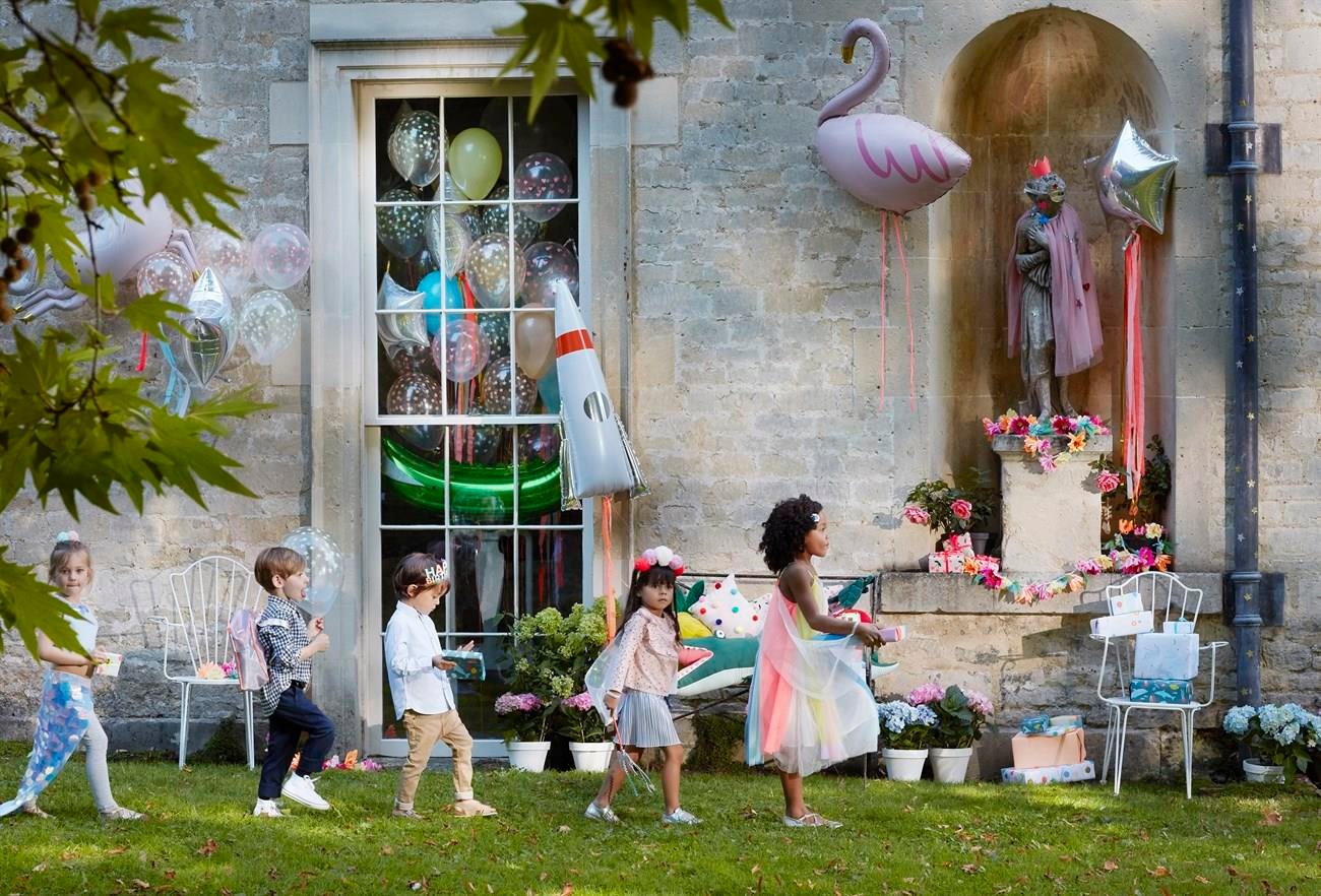 Meri Meri - Flamingo Foil Balloon - Flamingo Folyo Balon