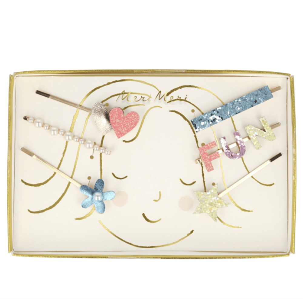 Meri Meri - Fun Time Hair Slides - Parlak Toka