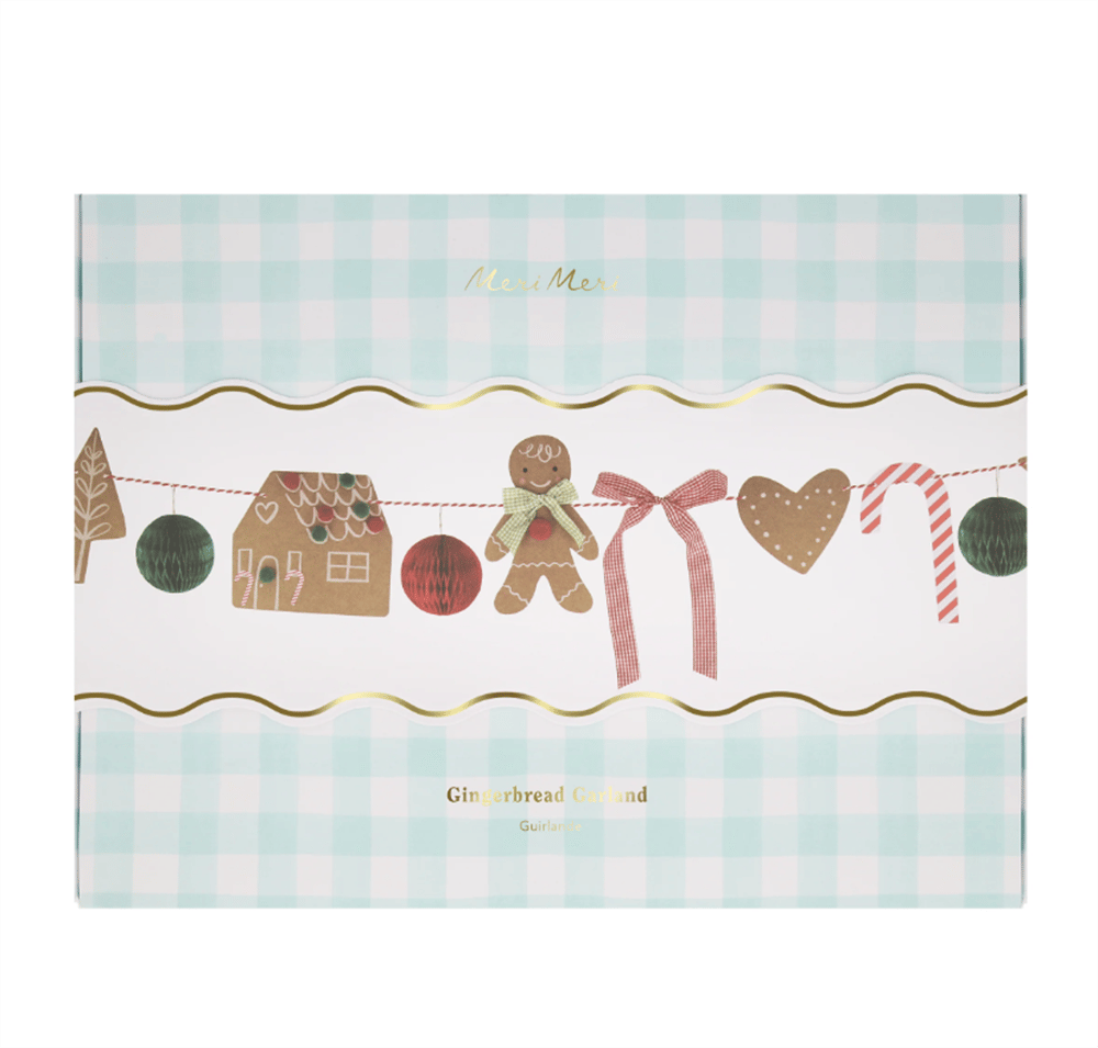 Meri Meri - Gingerbread Garland - Zencefilli Kurabiye Asılan Süs