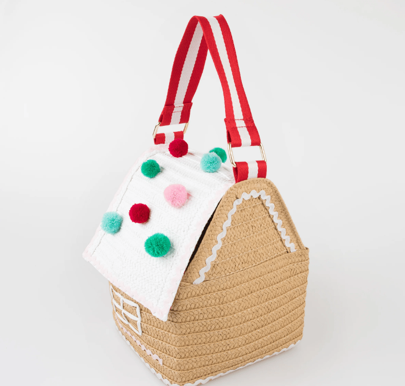 Meri Meri - Gingerbread House Bag - Zencefilli Kurabiye Evi Çanta