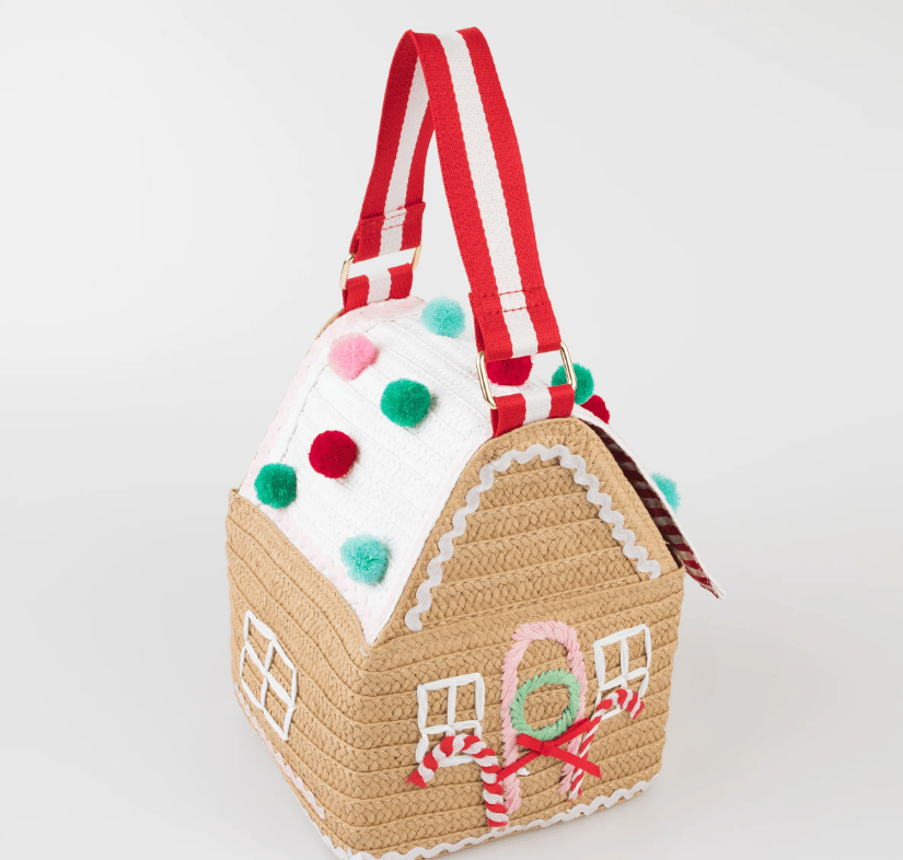 Meri Meri - Gingerbread House Bag - Zencefilli Kurabiye Evi Çanta
