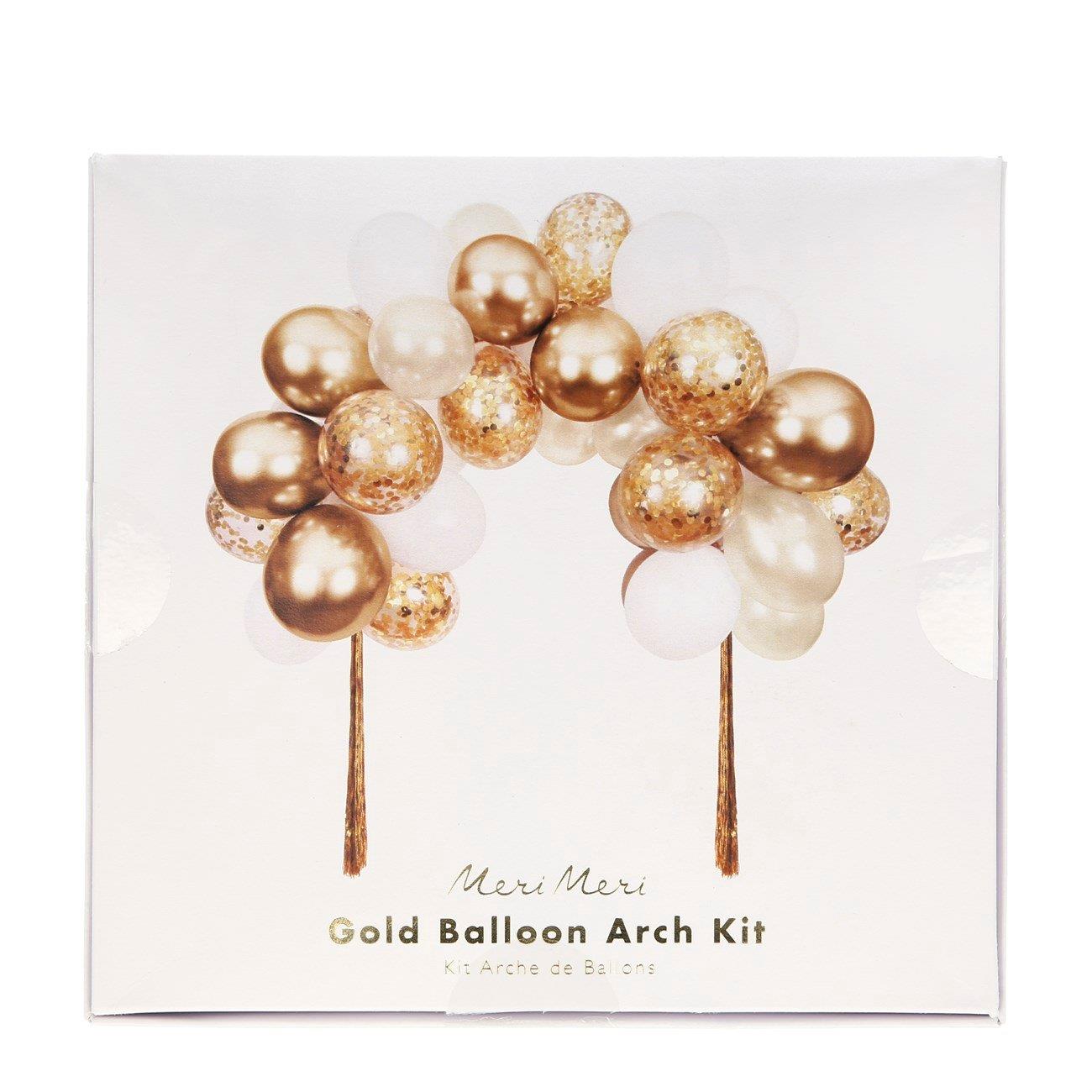Meri Meri - Gold Balloon Arch Kit - Altın Balon Kiti