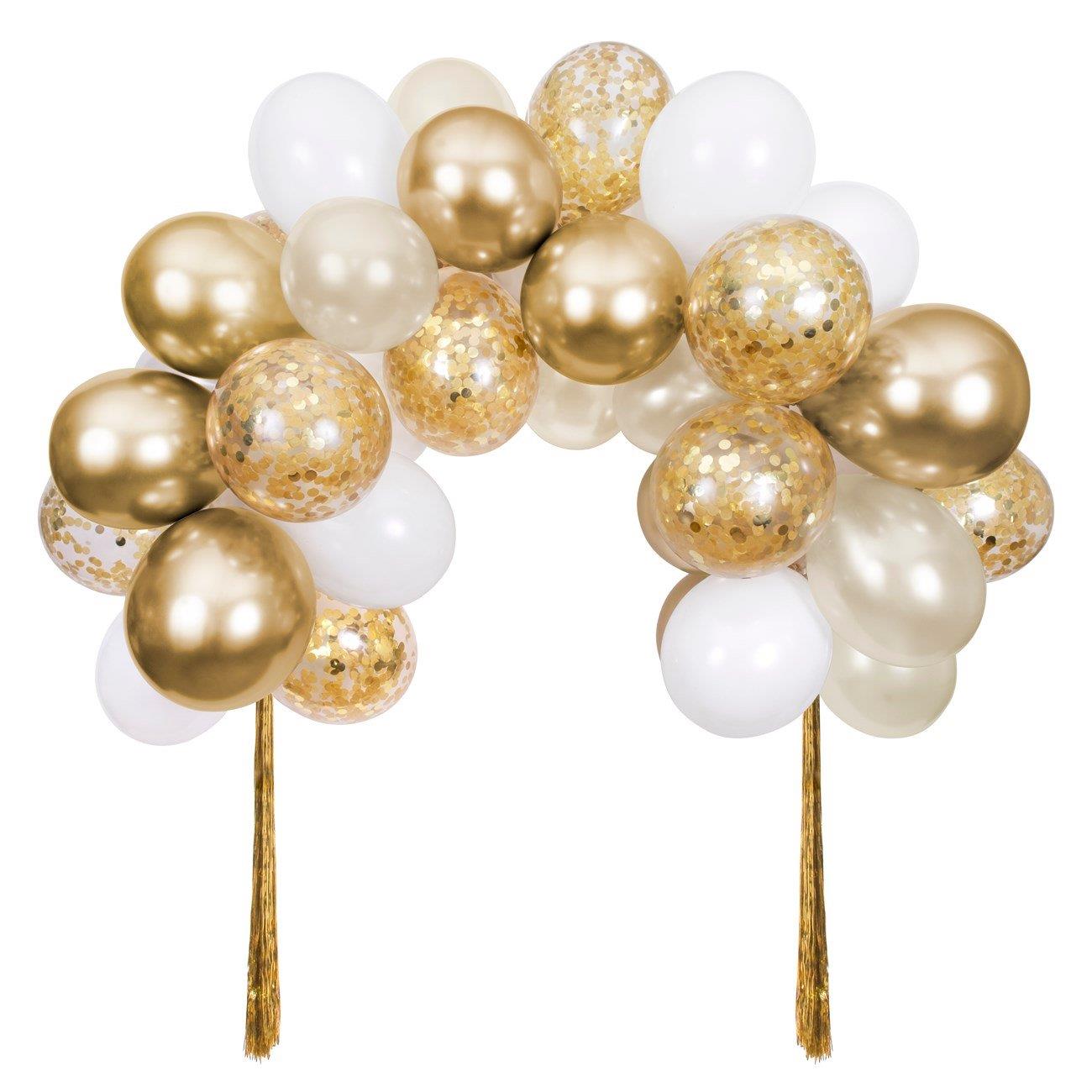 Meri Meri - Gold Balloon Arch Kit - Altın Balon Kiti