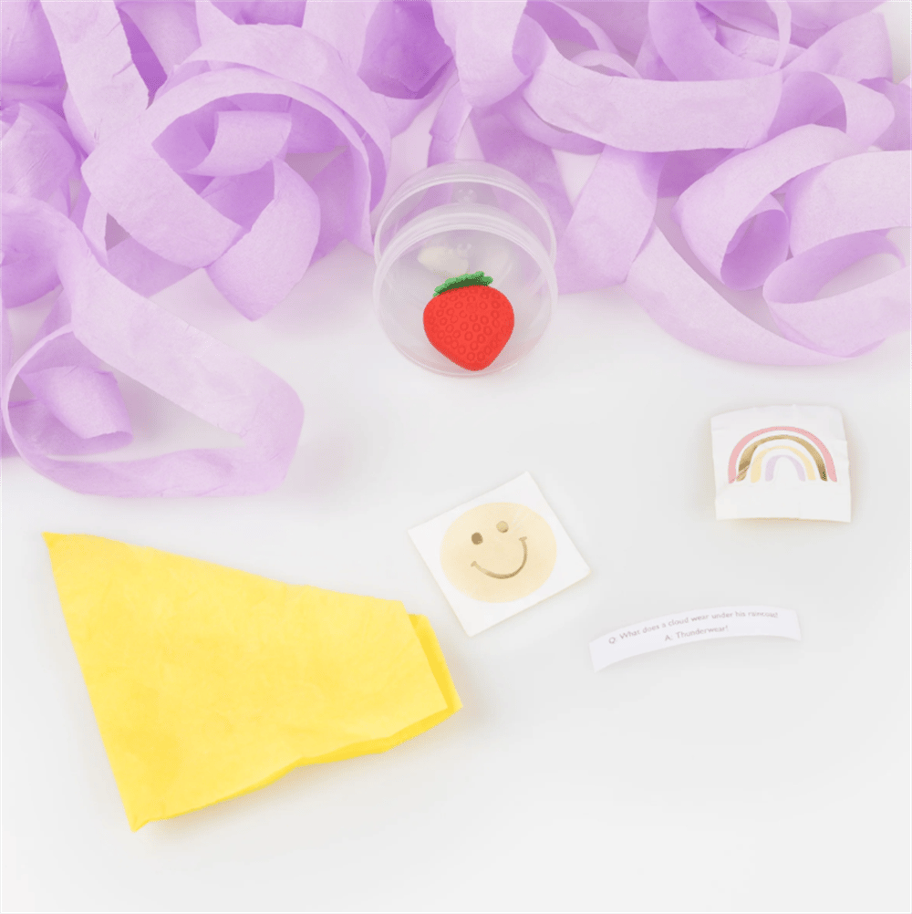 Meri Meri - Happy Face Icons Surprise Balls - Mutlu Yüzler Sürpriz Topları (X6)