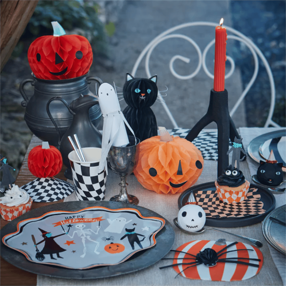 Meri Meri - Happy Halloween Cupcake Kit - Cadılar Bayramı Cupcake Kit (24'lü)