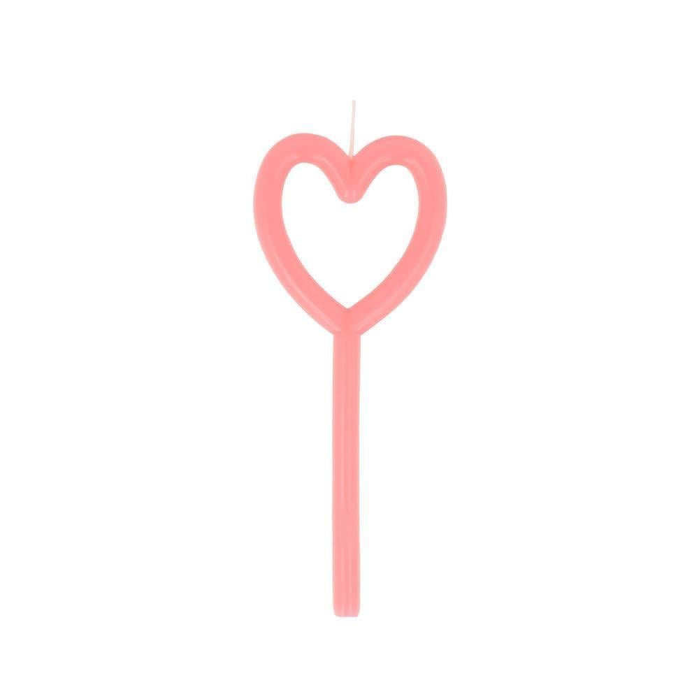 Meri Meri - İnce Kalp Mum