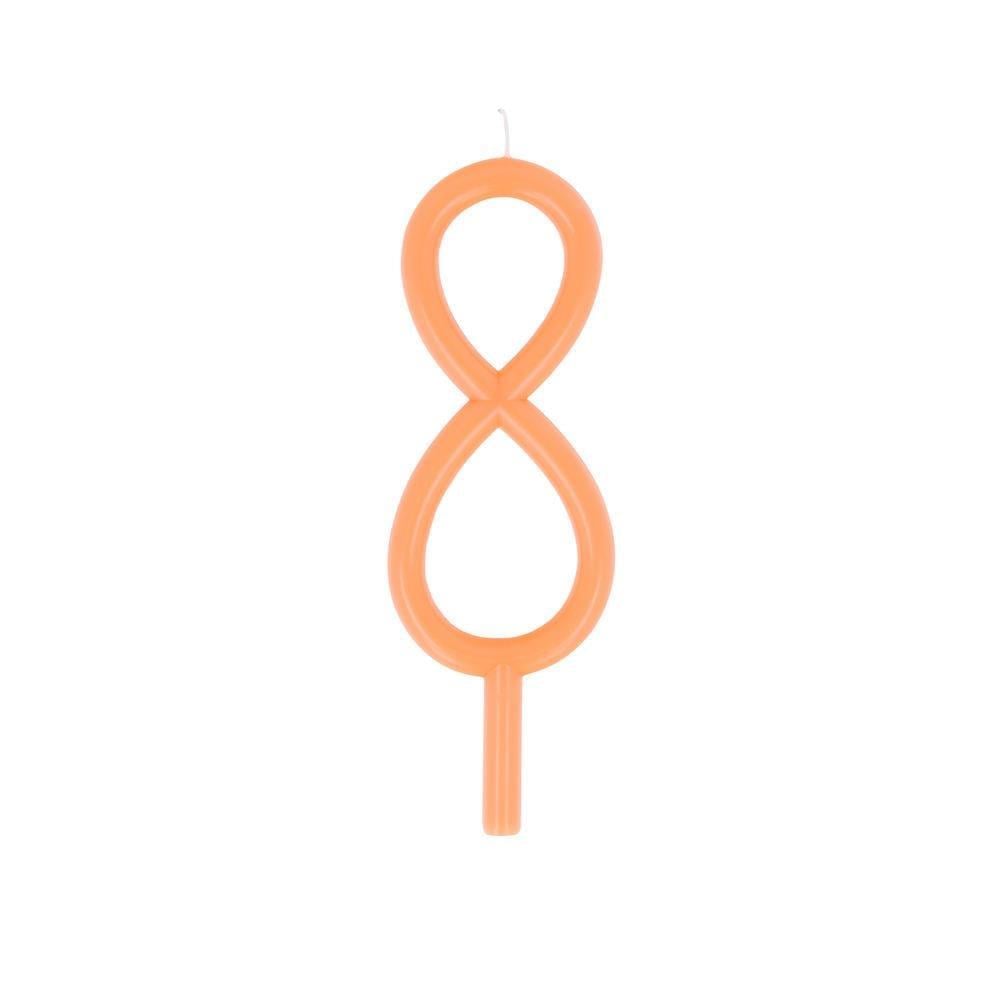 Meri Meri - İnce Rakam Mum - 8