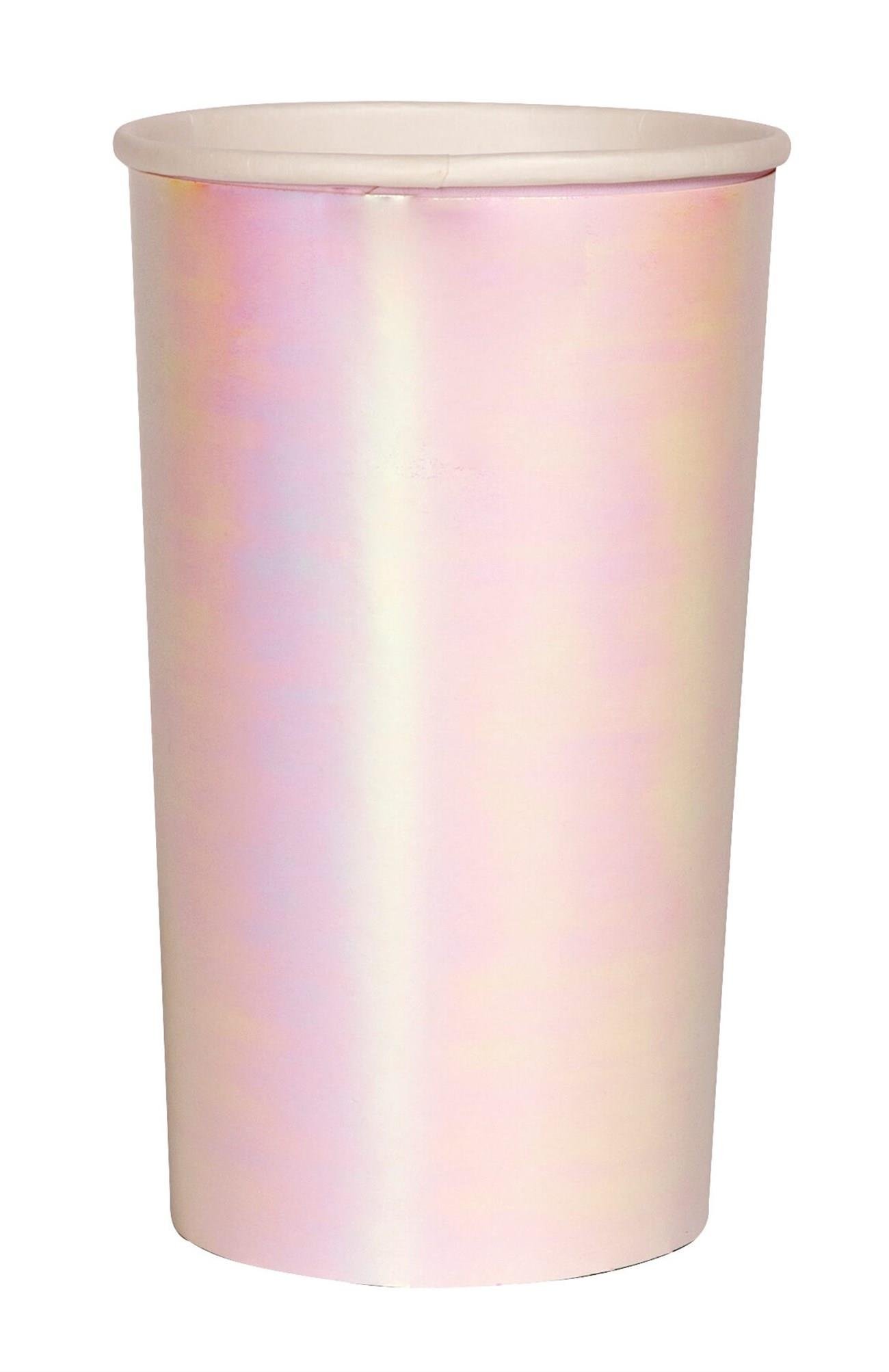 Meri Meri - Iridescent Cups - Parıltılı Bardak - L