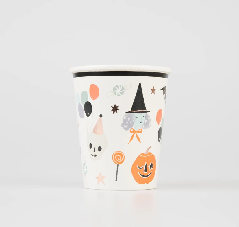 Meri Meri - It's Halloween! Cups - Cadılar Bayramı Bardak (8'li)