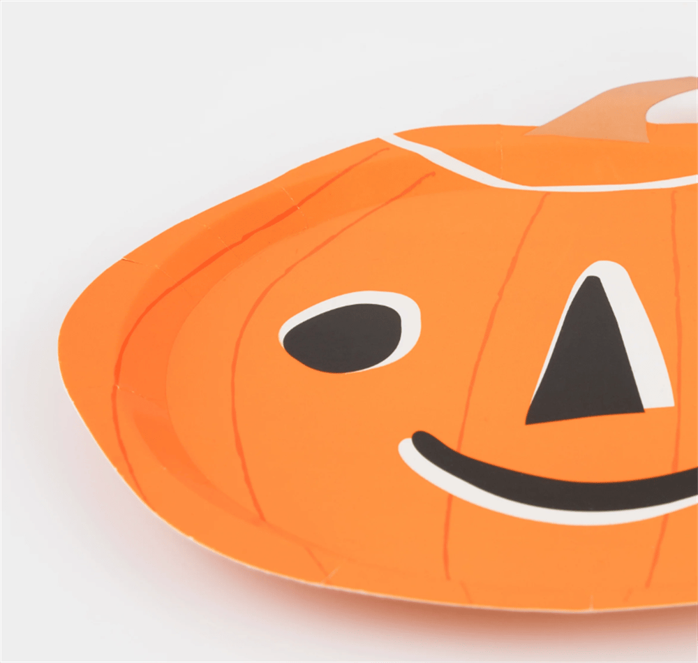 Meri Meri - It's Halloween! Plates - Cadılar Bayramı Tabak (8'Li)