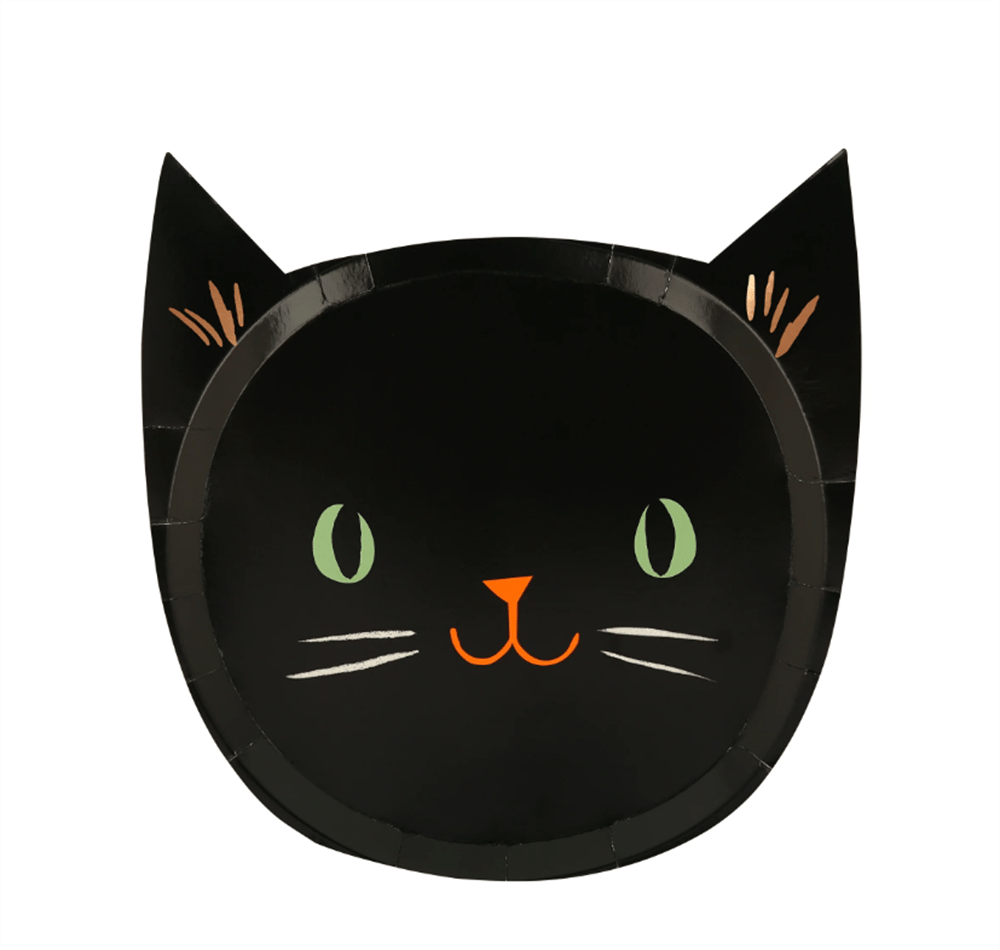 Meri Meri - It's Halloween! Plates - Cadılar Bayramı Tabak (8'Li)