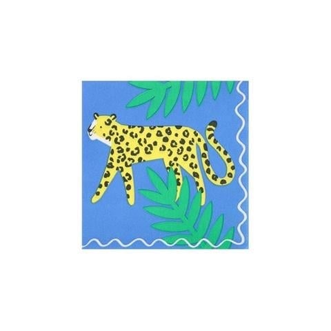 Meri Meri - Jungle Jamboree Large Napkins - Jungle Jamboree Peçeteler - S - 16 Adet