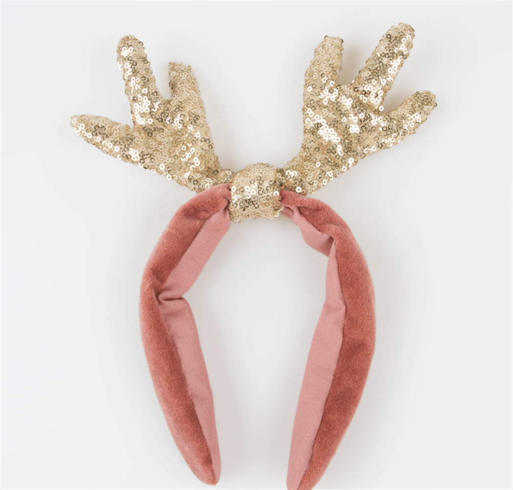 Meri Meri - Kadife Geyik Boynuzu Saç Bandı