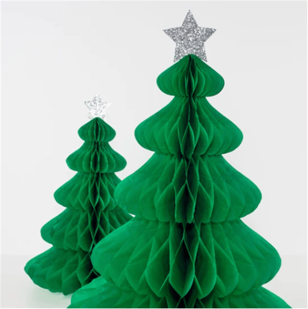 Meri Meri - Large Honeycomb Trees - Petekli Ağaç Dekorlar - 2'Li