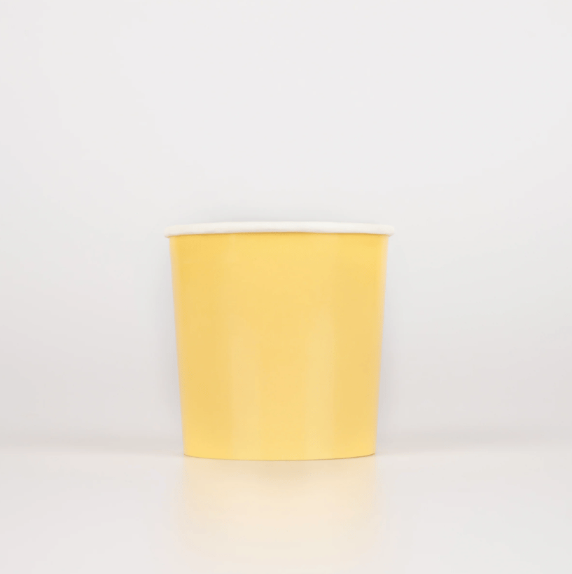Meri Meri - Lemon Sherbert Cups - Limon Sorbe Bardaklar (x8)