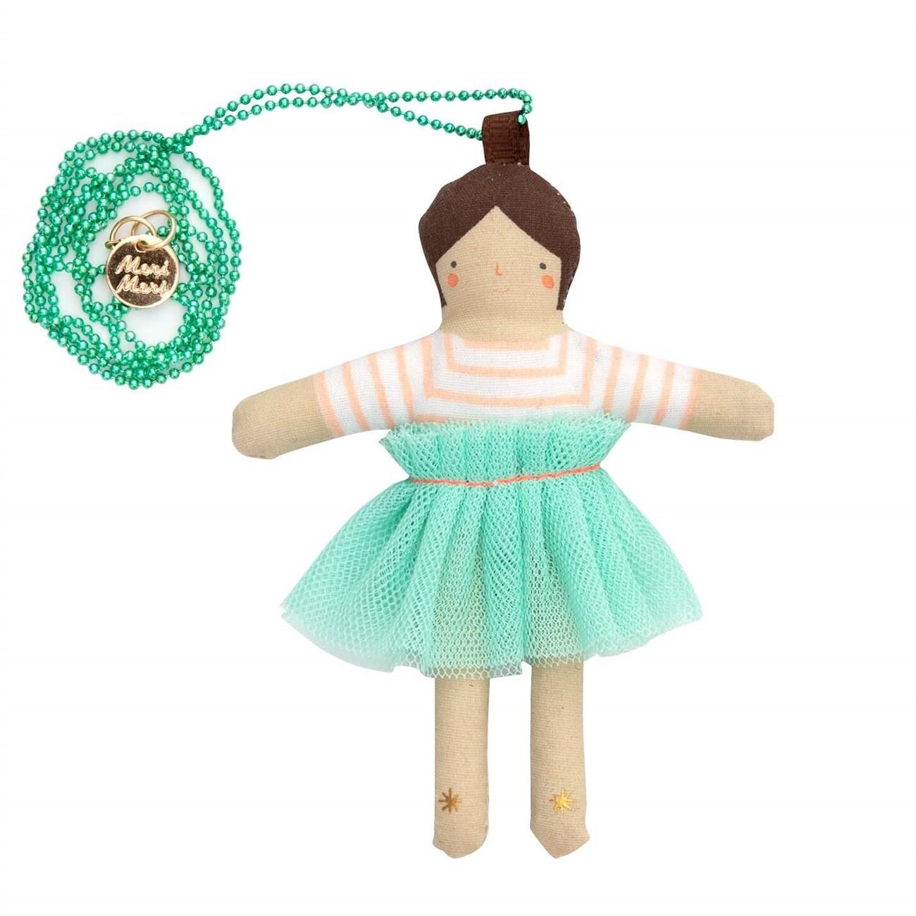 Meri Meri - Lila Doll Necklace - Lila Bebek Kolye