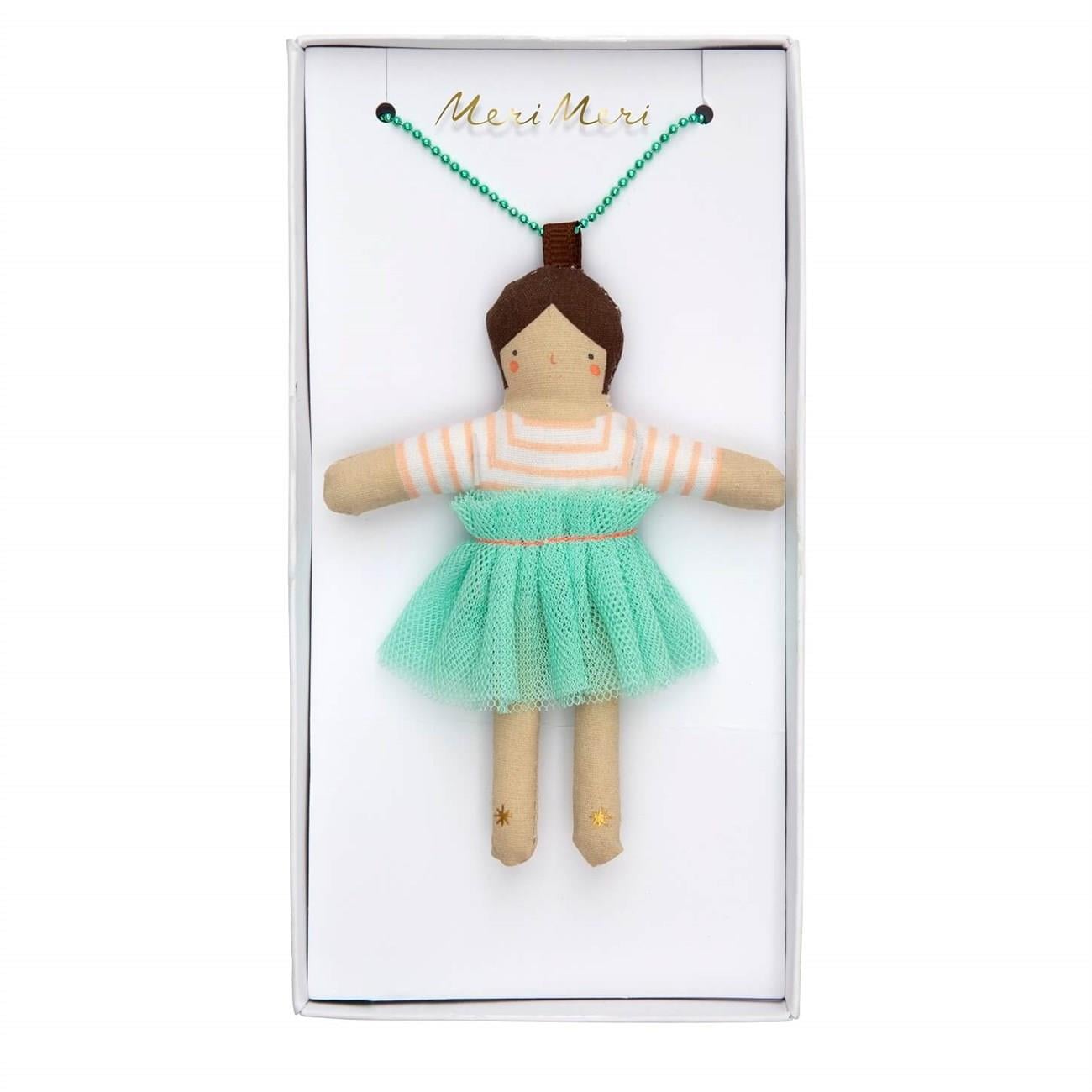 Meri Meri - Lila Doll Necklace - Lila Bebek Kolye