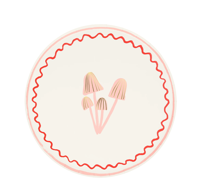 Meri Meri - Mantar Tabak - 8 Adet