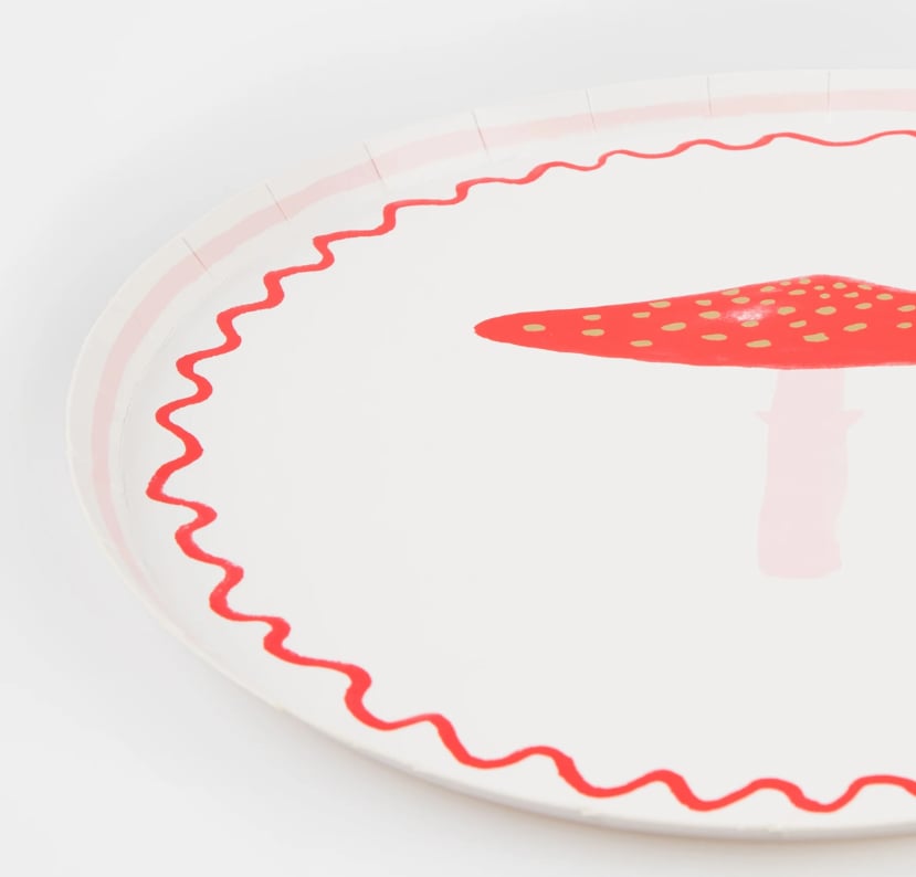 Meri Meri - Mantar Tabak - 8 Adet