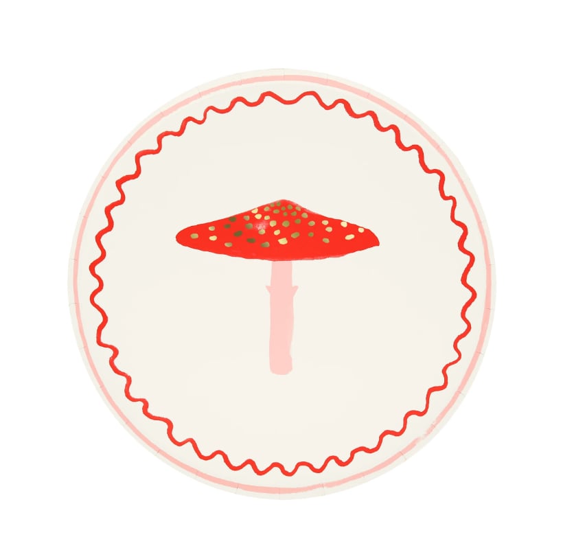 Meri Meri - Mantar Tabak - 8 Adet