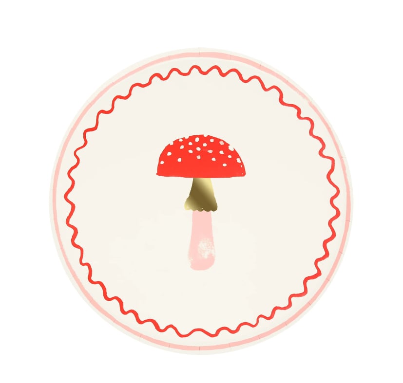 Meri Meri - Mantar Tabak - 8 Adet