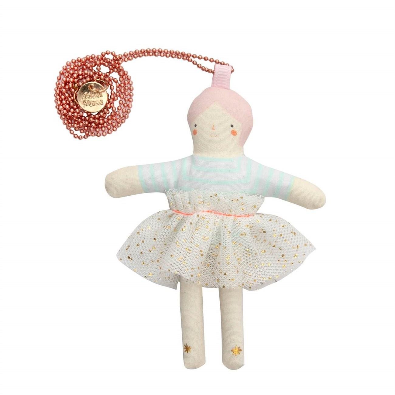 Meri Meri - Matilda Doll Necklace - Matilda Bebek Kolye