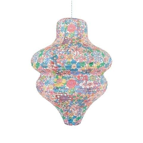 Meri Meri - Meri Meri X Liberty Bright Lanterns - Meri Meri X Liberty Parlak Fener Asılan Süsler - 3 Adet